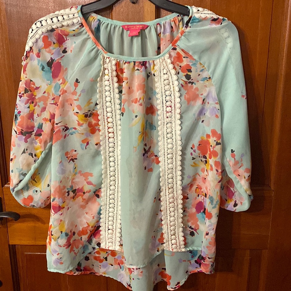 SUNNY LEIGH PL BLOUSE